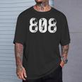 808 エリアコード ハワイ 携帯 エリア コード 808 Tシャツ 彼への贈り物