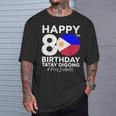 80歳の誕生日おめでとうタテイ・ディゴン・ドゥテルテ Prrd フリー・ドゥテルテ Tシャツ 彼への贈り物