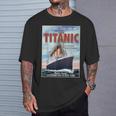 A 1912 ヴィンテージ タイタニック 航海船 クルーズ船 Tシャツ 彼への贈り物