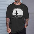 A River Runs Through It フライフィッシング 長袖tシャツ Tシャツ 彼への贈り物