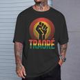 África Resistencia Thomasankara Burkina Faso Ibrahim Traore Camiseta unisex Regalos para él