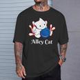 Alley Cat ボーリングtシャツ Tシャツ 彼への贈り物