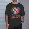 I Am Not A Filipino For Nothing ファイトサポーター サラ・ドゥテルテ Tシャツ 彼への贈り物