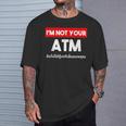 I Am Not Your Atm 面白い タイ語 スクリプト タイ語 Tシャツ 彼への贈り物