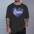 Amo A Maine Para Es Camiseta unisex Regalos para él