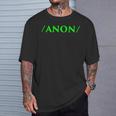 Anon Anonymous Onymous Online Lurk プロフィール ソーシャルメディア Tシャツ 彼への贈り物