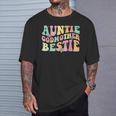 Auntie Godmother Bestie Aunt God Mother Bestie T-Shirt Gifts for Him