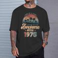 Awesomeince 1975 パームツリー 50歳の誕生日 Tシャツ 彼への贈り物
