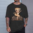 Ballerina Cappuccina Brainrot Tシャツ 彼への贈り物