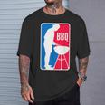 Bbq League グリルミートパロディ バーベキュー Tシャツ 彼への贈り物