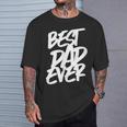 Best Dad Evertシャツプリント、Bester Father Der Welt、父の日 Tシャツ 彼への贈り物