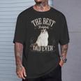 メンズ Best Ragdoll Dad Ever ラグドールキャットギフト レトロビンテージ Tシャツ 彼への贈り物