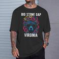 Bigtone Gap バージニア Usa クマと花のデザイン Tシャツ 彼への贈り物