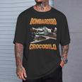 Bombardino Crocodilo イタリアンブレインロットミーム Tシャツ 彼への贈り物