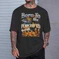 Born To Rot 強制スクロールされた面白いイタリアンブレインロットミーム Tシャツ 彼への贈り物