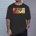Bossa Nova Brasil Jazz Musiqueintage Typographie T-Shirt Cadeaux pour lui