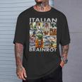 Brainrot Meme イタリアンブレイン 腐敗 イタリアンブレイン Tシャツ 彼への贈り物