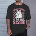 Breast Cancer Is The Realcare Tシャツ 彼への贈り物