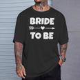 Bride To Be ブライダルシャワーギフトアイデア 花嫁シャツ Tシャツ 彼への贈り物