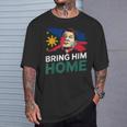 Bring Him Home サポーター Digong Duterte フィリピン Du30 Tシャツ 彼への贈り物