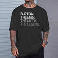 Burton -The Man Myth Legend Tシャツ 彼への贈り物