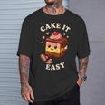 Cake It Easy Take It Easy Fruit Tシャツ 彼への贈り物