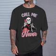 Calle Me Never アンチバレンタインデー Tシャツ 彼への贈り物