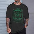 Cannabis High Time Old 420品質インディカ&サティバウィードtシャツ Tシャツ 彼への贈り物