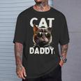 Cat Daddy 猫のお父さん 猫のお父さん お父さん ハウス 猫のお父さん 父の日 猫 Tシャツ 彼への贈り物