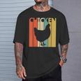 Chicken ニワトリ 動物 Tシャツ 彼への贈り物