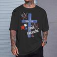 Christian 4Th Of July John 3 T-Shirt Gifts for Him