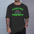 Coding Mommy Programador De Código Binario Para Mamá Camiseta unisex Regalos para él