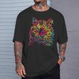 Colorful Tiger Tigers Fashion Graphic Tシャツ 彼への贈り物