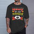 Dad And Mom Mommy Of The Birthday Boy Family Party Decor Mom T-Shirt Gifts for Him