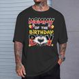 Dad And Mom Mommy Of The Birthday Boy Family Party Decor T-Shirt Gifts for Him