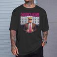 Daddy's Home Pink President Donald Trump House Tシャツ 彼への贈り物
