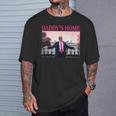 Daddy's Home President Donald Trump 2024 Pink Trump Tシャツ 彼への贈り物