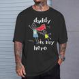 Daddy Is My Herouper Dad 手描き Tシャツ 彼への贈り物