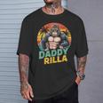 Daddy Rilla Gorilla Dad 父の日ギフト お父さんへのギフト Tシャツ 彼への贈り物