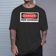 Danger Man Cooking Bbqign Tシャツ 彼への贈り物
