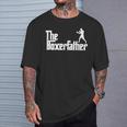 Divertida Del Padre Del Boxeo Del Padre Del Boxeador Camiseta unisex Regalos para él