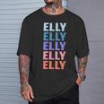 Divertido Regalo Nombre Elly Personalizado Primer Nombre Camiseta unisex Regalos para él