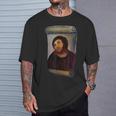 Ecce Homo Cecilia ユーモア クール アンダージャケット グラフィック Jesus Tシャツ 彼への贈り物