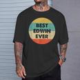 Edwin 名前 Tシャツ 彼への贈り物