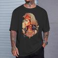 Egipto Reina Cleopatra Camiseta unisex Regalos para él