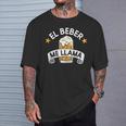 El Beber Me Llama Frase Divertida Amantes De La Cerveza In Mangas Camiseta unisex Regalos para él