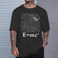 EMc2 方程式 物理学 相対性理論 数学 数学 長袖tシャツ Tシャツ 彼への贈り物