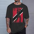 Entrenador De Jugadores De Fans De Jersey De Cricket Bandera De Trinidad Y Tobago Camiseta unisex Regalos para él