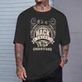 Es Una Cosa De Hack Que No Entenderías Regalos Camiseta unisex Regalos para él