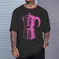 Essenza Italiana Moka コーヒーメーカー Tシャツ 彼への贈り物